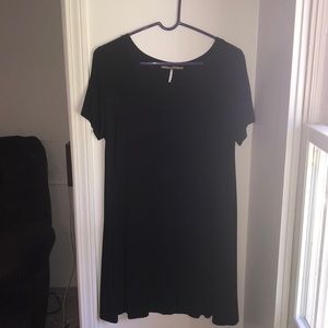 Black t-shirt dress